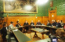 The official launch of the Global Petition for an Internationally Supervised Vote at the Palace of Westminster.