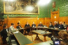 The official launch of the Global Petition for an Internationally Supervised Vote at the Palace of Westminster.