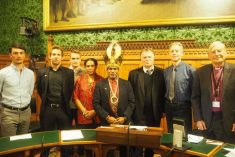 Photos from the Petition launch in Westminster 2017