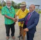 Natuman congratulates Wenda on election