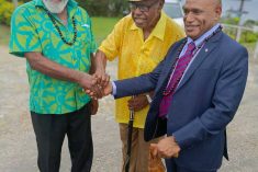 Natuman congratulates Wenda on election