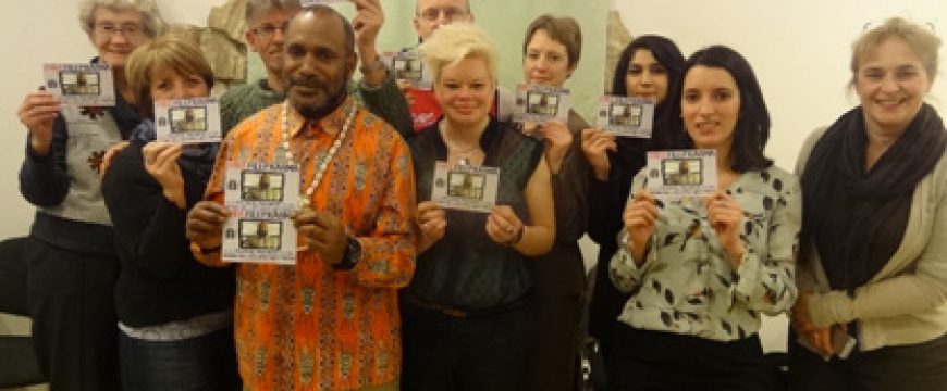Benny Wenda gives a talk at Amnesty International Reading 2015