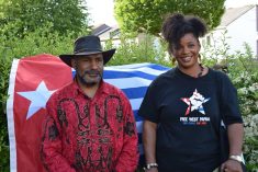 Benny Wenda attended the Galaxy Radio Parents and Ancestors Day in London