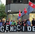 Protest outside Indonesian Embassy calls for UN visit to West Papua