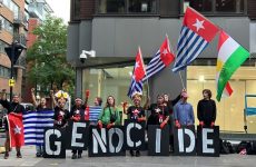 Protest outside Indonesian Embassy calls for UN visit to West Papua