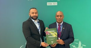 GB Sign in 0:15 / 3:30 ULMWP Promoting West Papua Green State Vision to offer a (true) Climate Solution at COP28 in Dubai