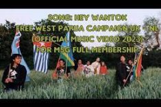 Hey Wantok – Free West Papua Campaign UK – NL (Official Music Video 2023) for MSG Full Membership