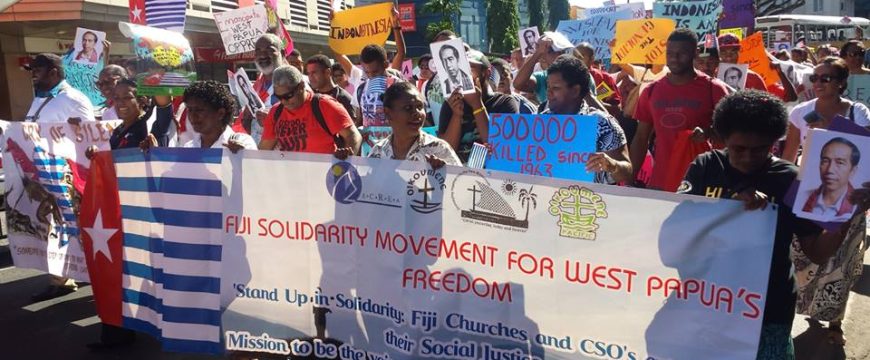 Hundreds march for West Papua