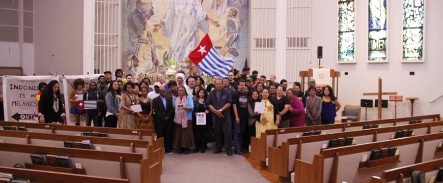 Pacific Islands community in Los Angeles support a Free West Papua