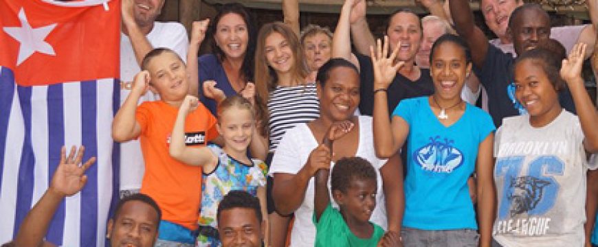“Papatura Island Retreat” is showing their support to free West Papua
