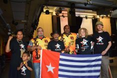 The Lani Singers performed at the Origin Festival of First Nations