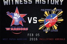 West Papua Warriors are about to make history and playing their first overseas game in Sydney